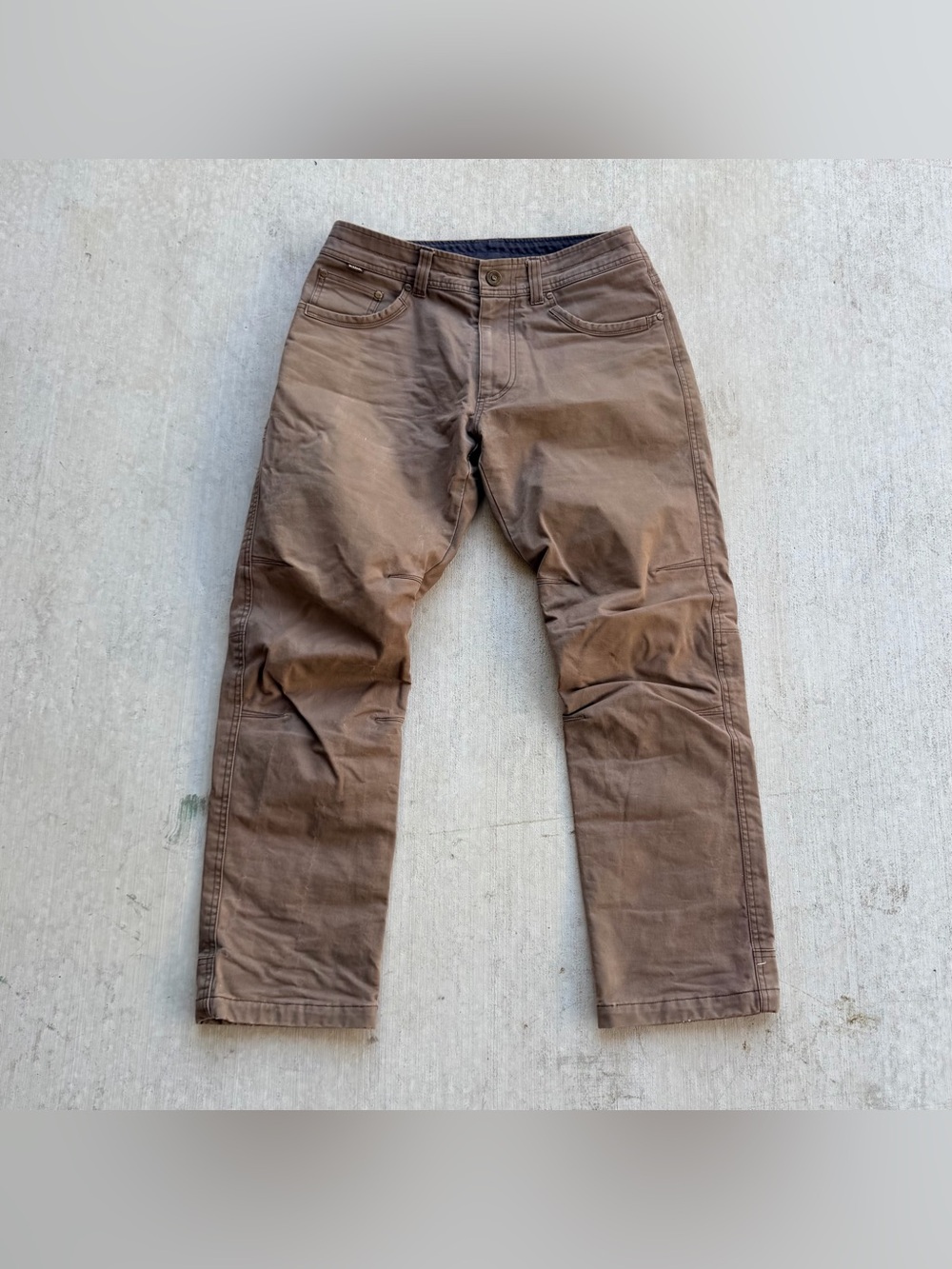 Kuhl Hot Ryder Pants Flannel Lined Men Size 31x30 Straight Fit
